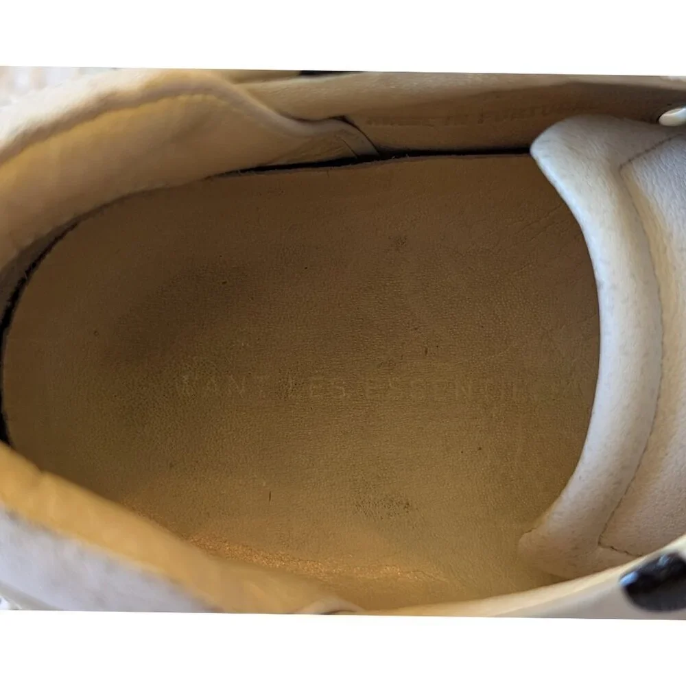 WANT Les Essentiels Lennon Dot Sneakers Size 40/9.5 US Leather shoes lace up